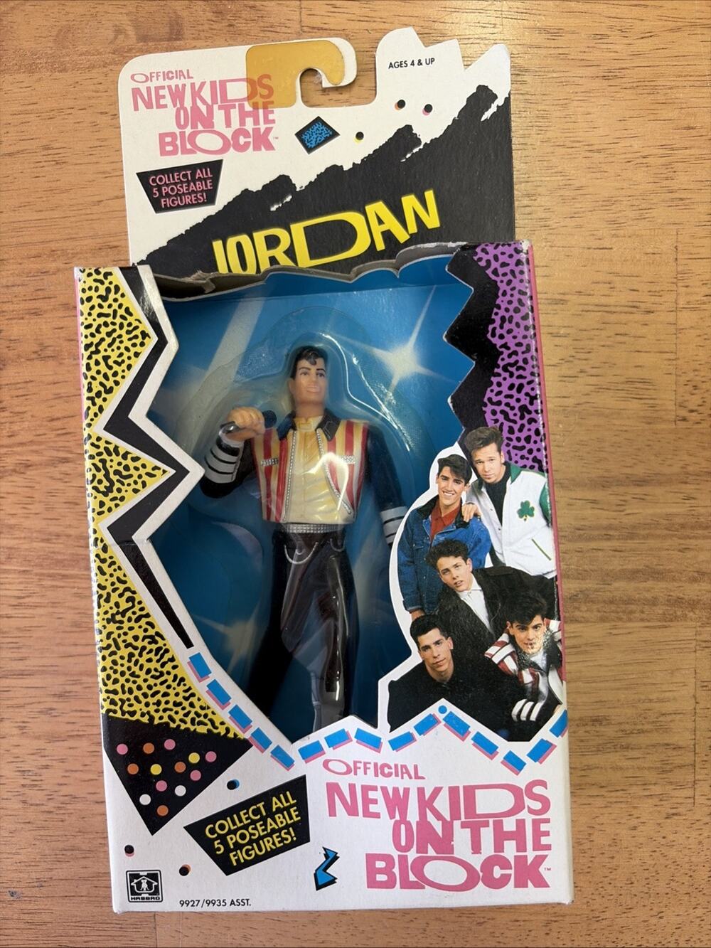 New Kids on the Block Jordan Action Figure 1990 New